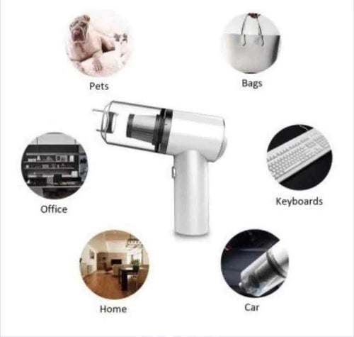Aspiradora Inalámbrica Recargable Casa Auto Usb Portatil Pc
