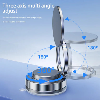 Soporte Magnético Porta Celular Auto Hogar 360° Imán Ventosa
