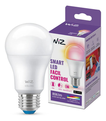 Lampara Led Inteligente Wiz Wifi Color E27 Foco Smart Rgb Rgb