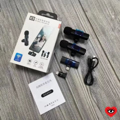 Microfono Inalambrico Corbatero X2 Profesional Usb Veoquiero