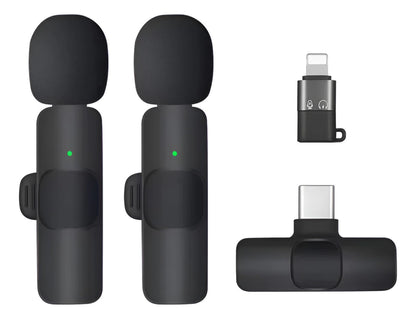 Microfono Inalambrico Corbatero X2 Profesional Usb Veoquiero
