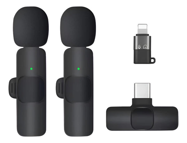 Microfono Inalambrico Corbatero X2 Profesional Usb Veoquiero