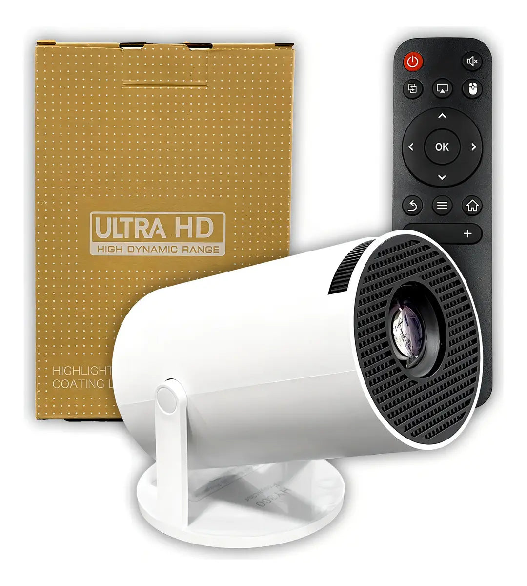 🎥 Proyector Portátil -  4k Hy300 Full Hd Wifi Hdmi Android 11 Bt 5.0 🎥
