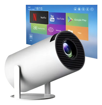 🎥 Proyector Portátil -  4k Hy300 Full Hd Wifi Hdmi Android 11 Bt 5.0 🎥